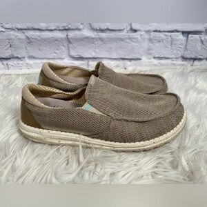 HEYDUDE Thad Sox Shoes Safari men’s‎ size 9 casual slip on shoes